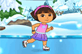 play Dora Ice Skating