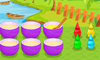 play Rainbow Cupcakes