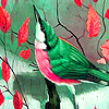 play Green Sparrow On The Tree Puzzle