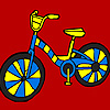 play Little Street Bike Coloring