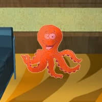 Orange Octopus Escape