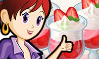 play Strawberry Parfait: Sara'S Cooking Class