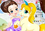 play Princess With Unicorn
