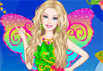play Barbie A Fairy Secret Dress Up