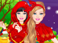 play Barbie Red Riding Hood Dress Up