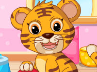 play Baby Tiger Vet Care