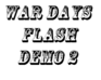 play War Days Flash Demo 2