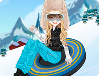 play Snowtubing Girl