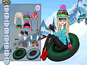 Snowtubing Girl