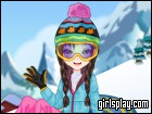 play Snowtubing Girl Dress Up