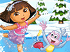 play Dora Iceskating