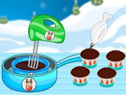play Rudolph Red Nose Cupcakes