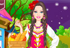 play Barbie Red Riding Hood Dress Up