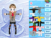 play Snow Angel Dress Up