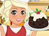 Mia Cooking Christmas Pudding