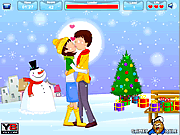 play Christmas Love Kissing