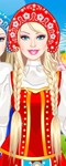 play Barbie Russian Doll