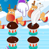 play Rudolph Red Nose Cupcakes