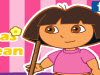 play Dora Christmas Room Clean