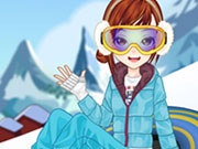 play Snowtubing Girl