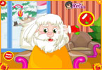 play Santa Claus Hair Salon