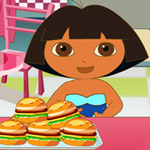 play Dora Love Hamburger