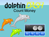 play Dolphin Dash Count Money