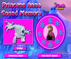 play Princess Anna Sound Memory