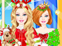 play Barbie Santa Princess