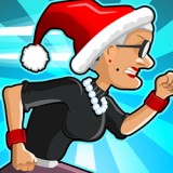 play Angry Gran Run: Christmas Village