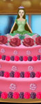 Barbie Christmas Cake