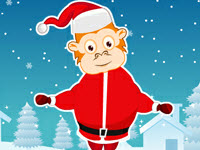 play Monkey Santa Jump