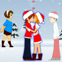 play Christmas Flirty Kiss