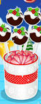 play Christmas Pudding Cake Pops