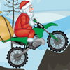 play Santa On Motorbike