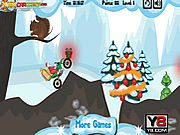 play Santa On Motorbike