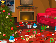 play Christmas Clutter Clean Up