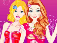 Barbie And Ellie Movie Night Prep