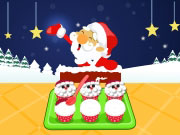 play Santa Velvet Cupcakes