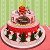 play Colorful Christmas Cake Decor