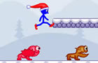 play Stick Santa In Trouble