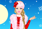 Barbie Winter Princess Dress Up