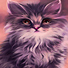 play Purple Home Kitty Puzzle