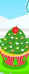 play Christmas Tree Cupcakes