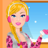 play Barbie Family Winter Trip