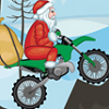 play Santa On Motorbike