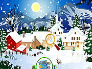 play Hidden Numbers Christmas Snow