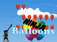 play Ninja Balloons