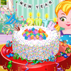New Year Confetti Cake