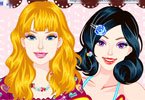 play Barbie And Ellie Chocolate Fans